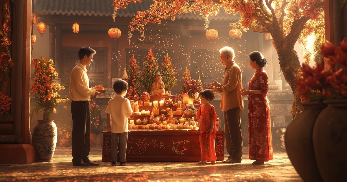 Văn khấn cúng tất niên chuẩn nhất – Dịch Vụ Mâm Cúng trọn gói