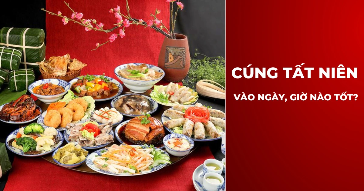 Ý nghĩa của việc chọn giờ cúng tất niên